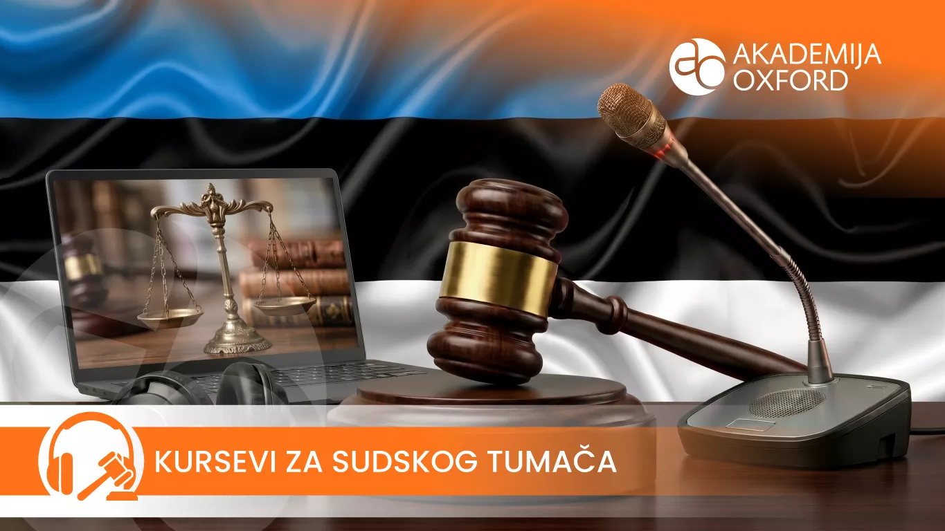 Kurs i obuka za sudskog tumača i prevodioca za estonski jezik