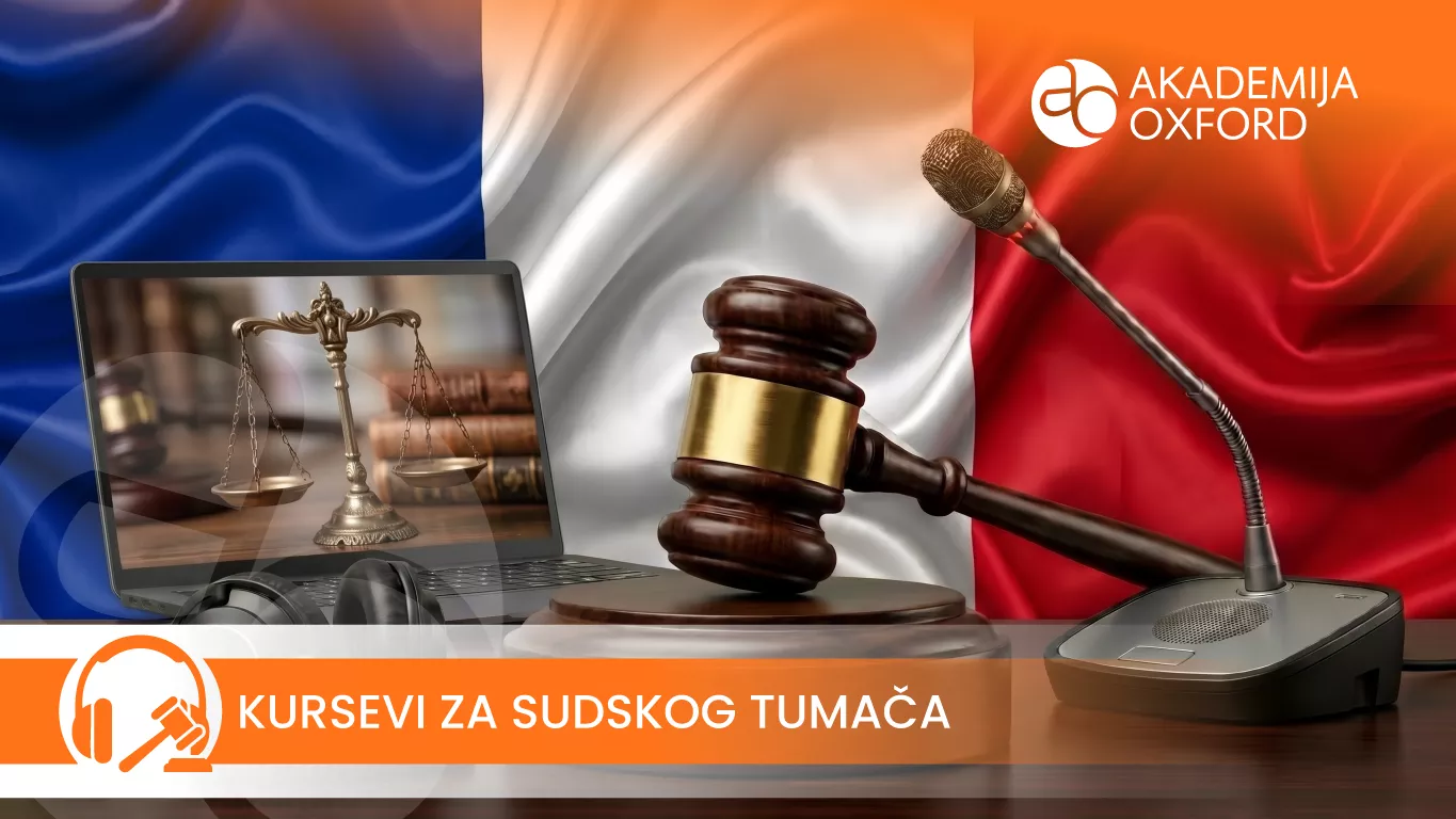 Kurs i obuka za sudskog tumača i prevodioca za francuski jezik