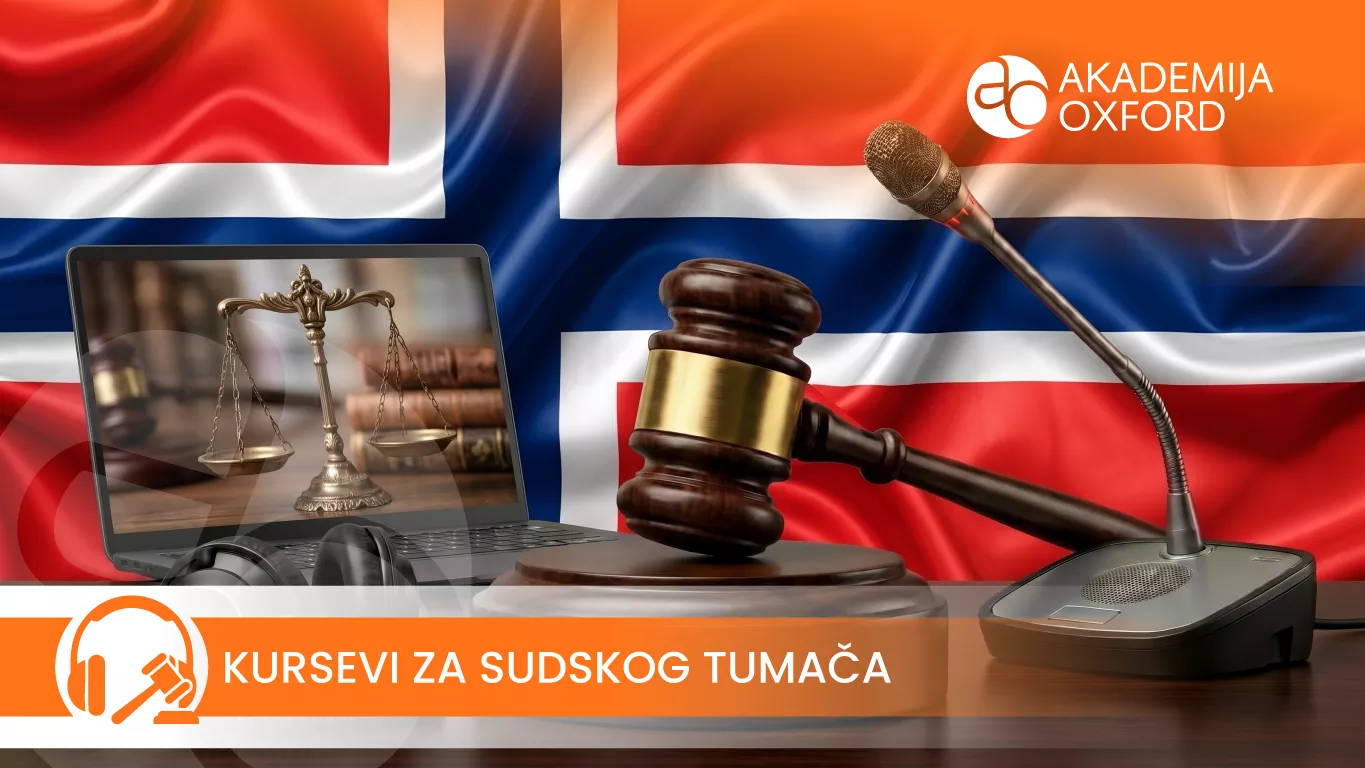 Kurs i obuka za sudskog tumača i prevodioca za norveški jezik