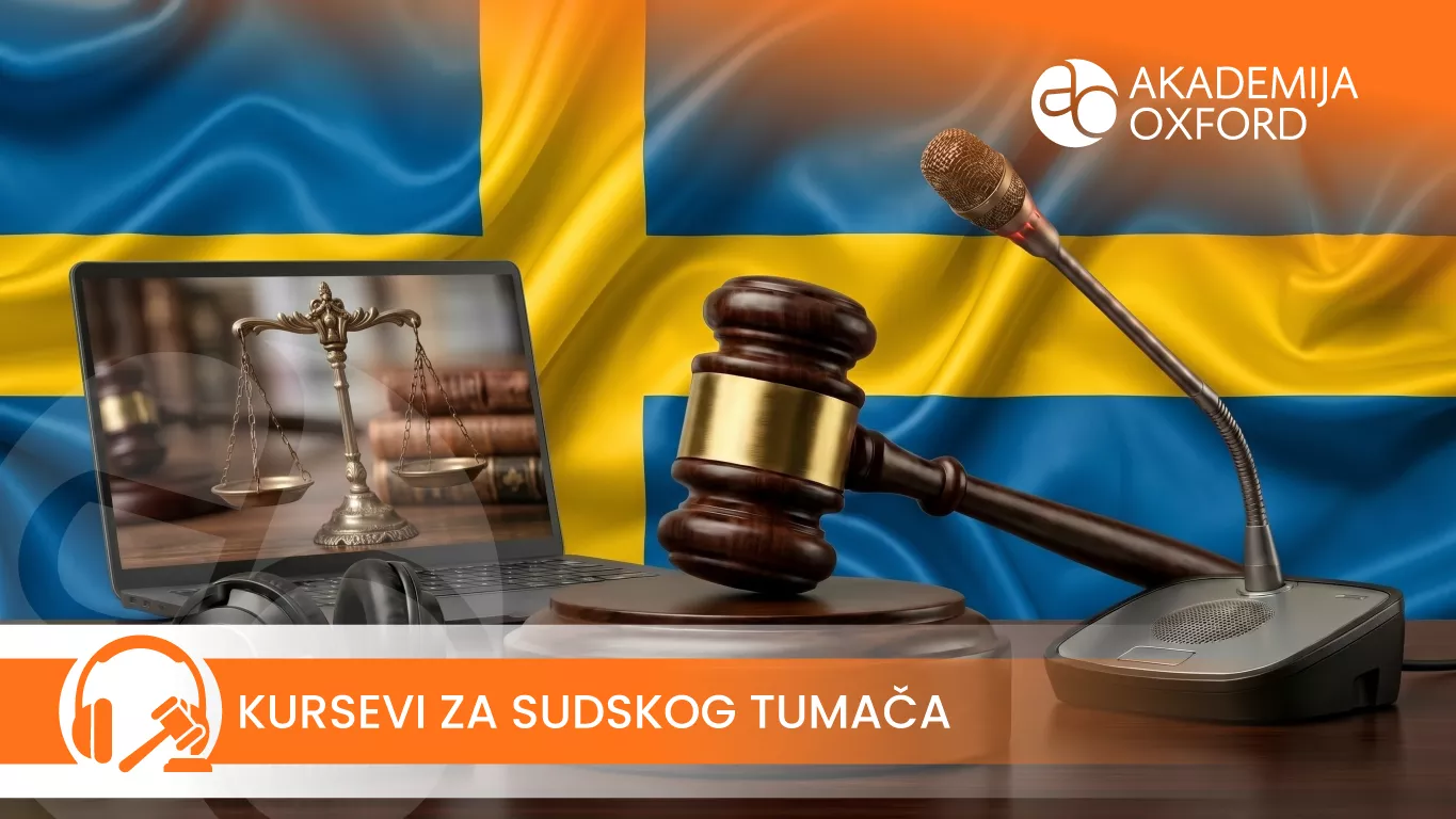 Kurs i obuka za sudskog tumača i prevodioca za švedski jezik