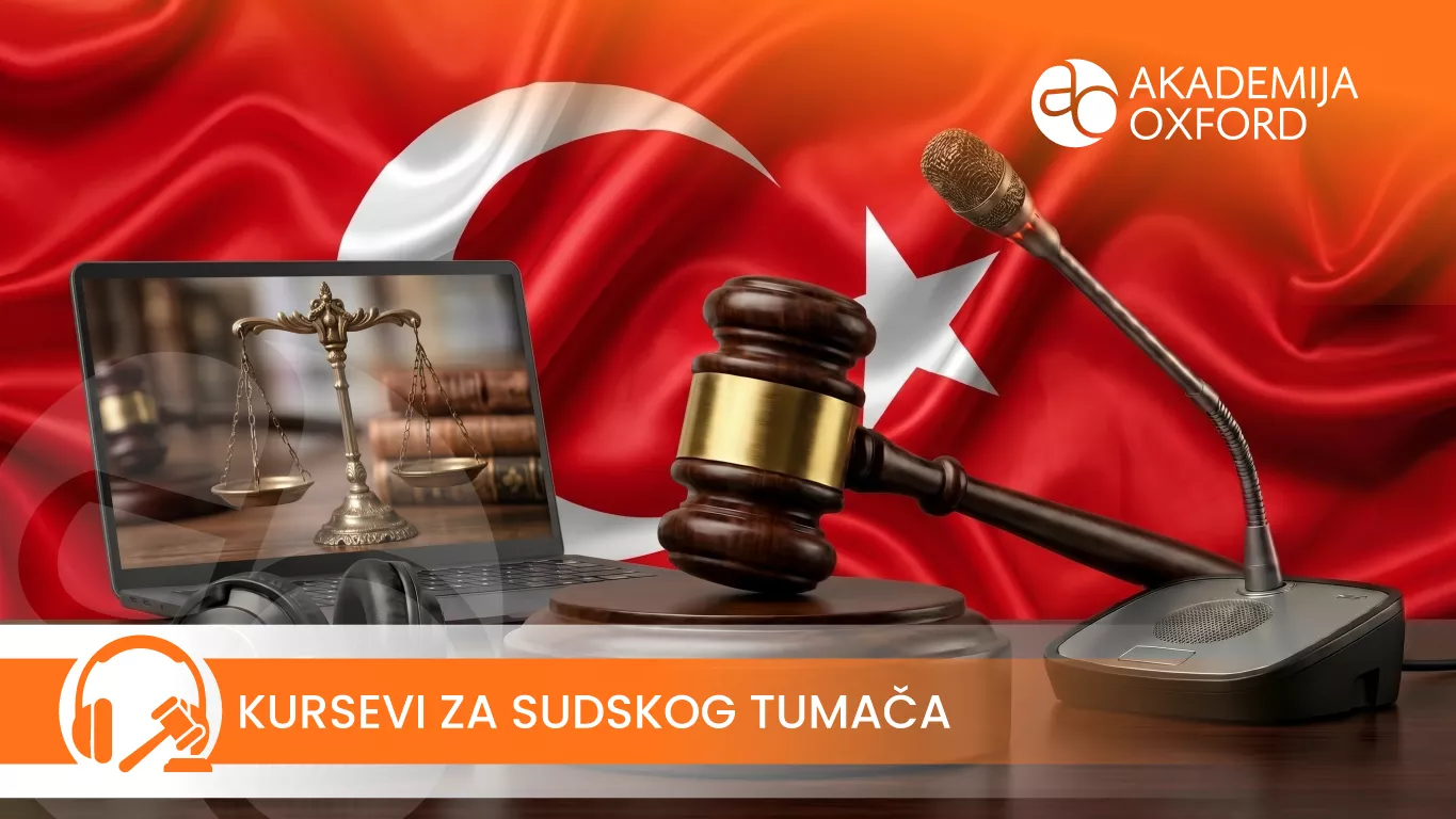 Kurs i obuka za sudskog tumača i prevodioca za turski jezik