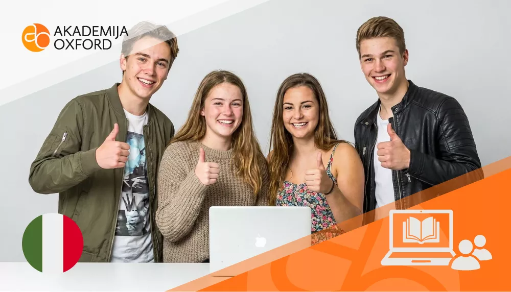 Klasični i online grupni kursevi italijanskog jezika - Akademija Oxford Klasični i online grupni kursevi italijanskog jezika - Akademija Oxford