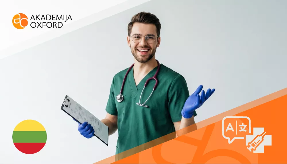 Kurs litvanskog jezika za medicinske radnike - Akademija Oxford