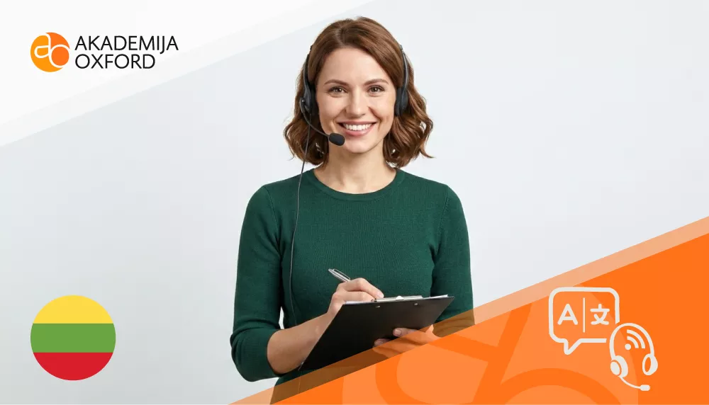 Kurs poslovnog litvanskog jezika u telekomunikacijama - Akademija Oxford