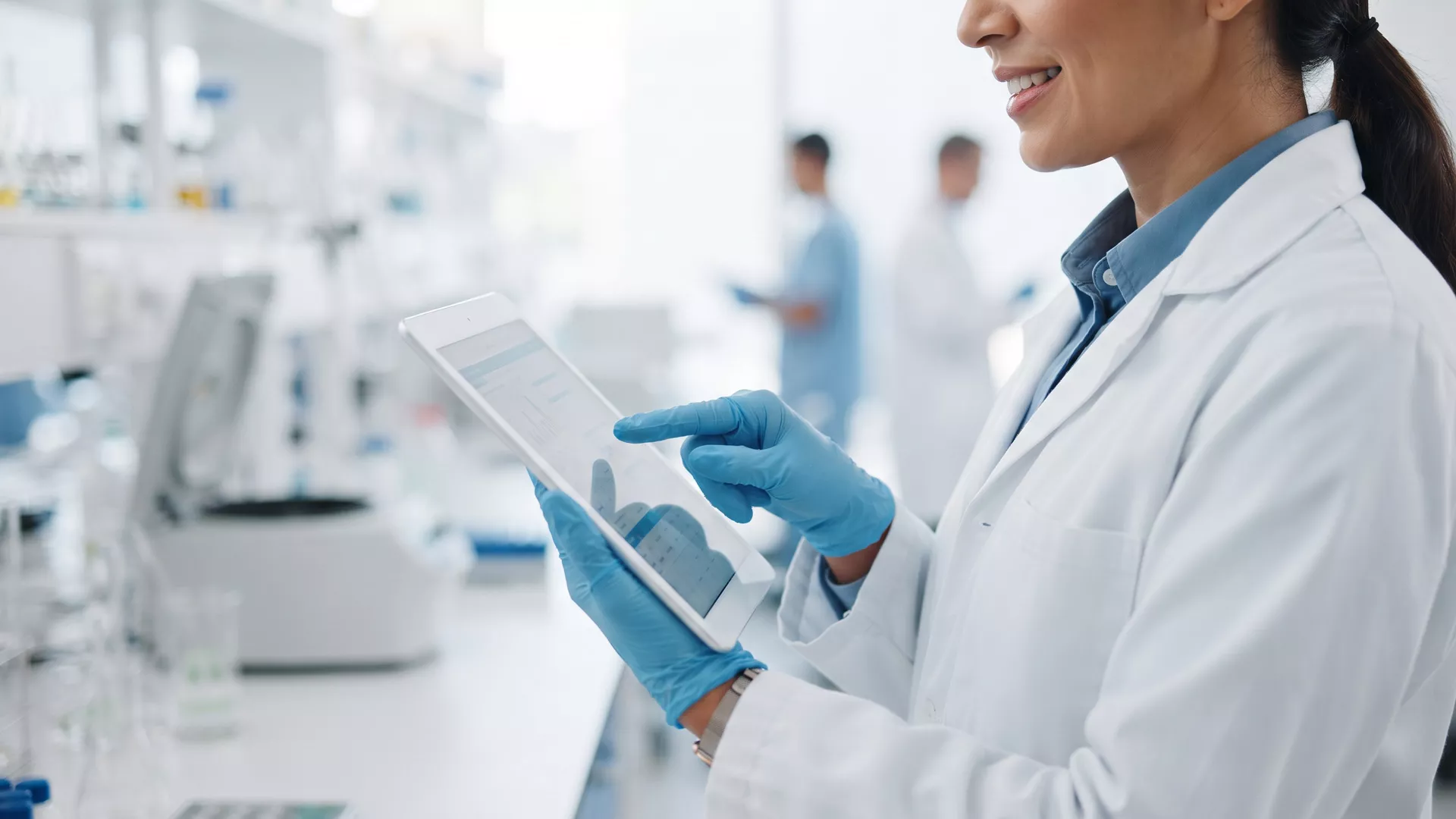 Laboratorija Sanitas Klinik u kojoj učenici obavljaju praksu