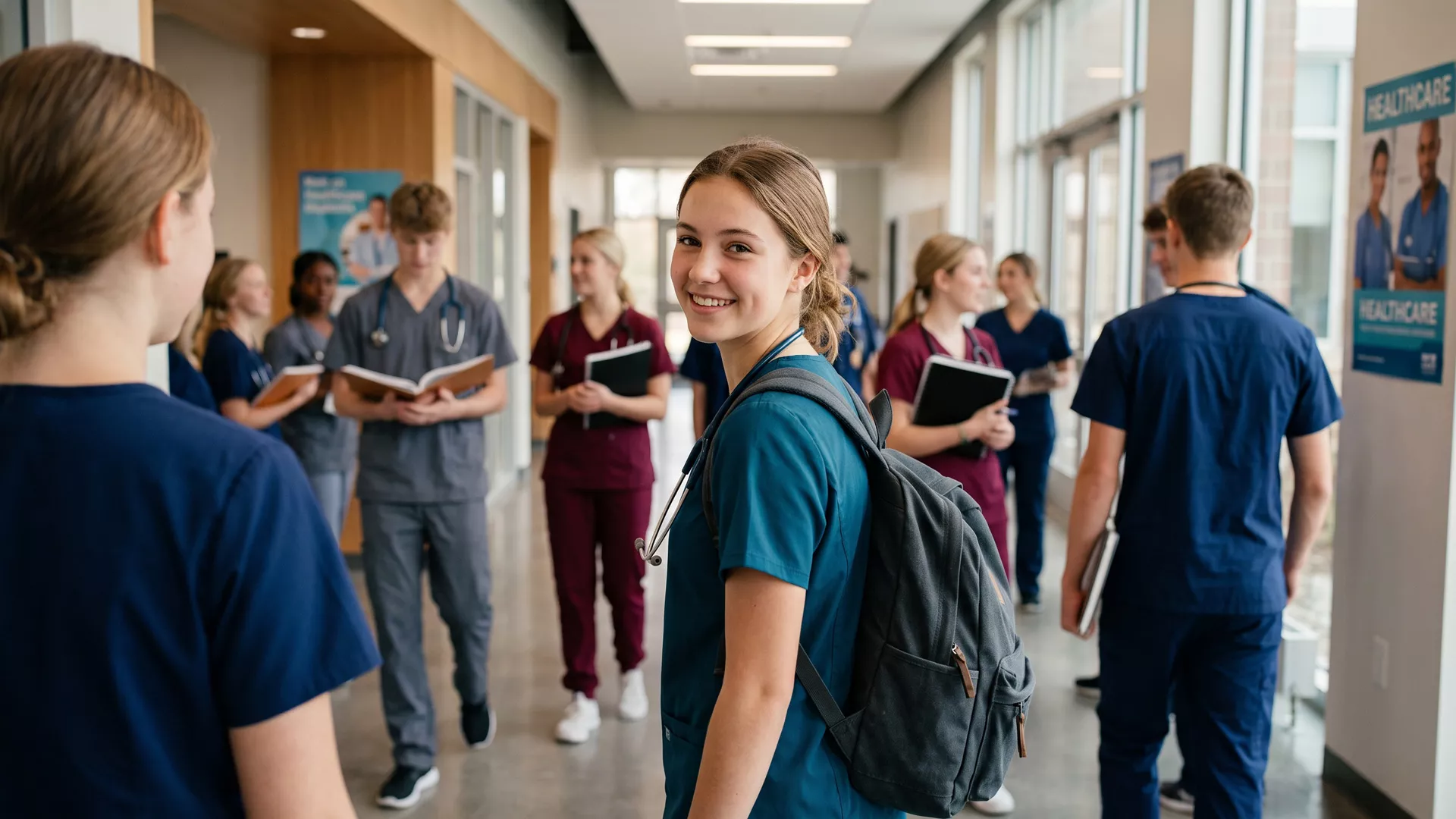 Učenici srednje medicinske škole Sveti Arhangel