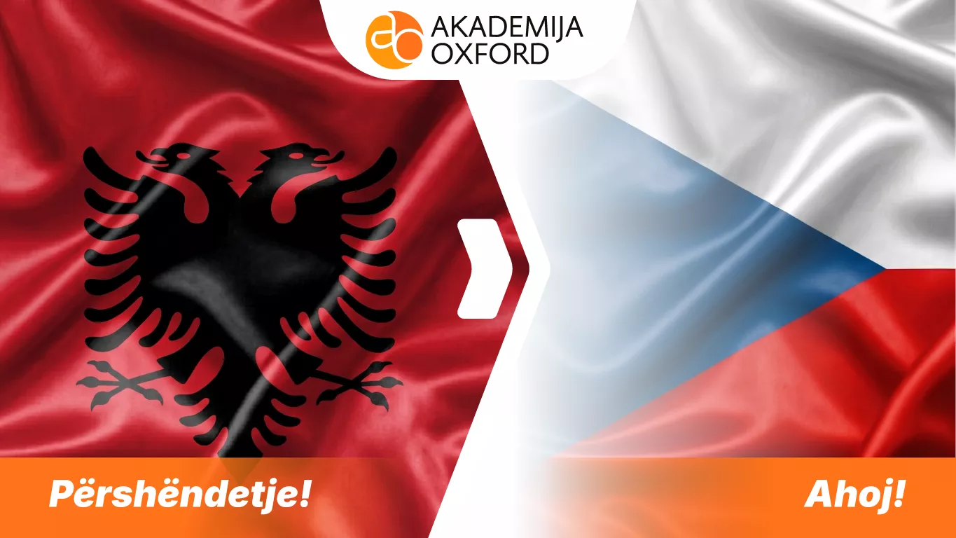 Prevod sadržaja sa albanskog na češki jezik