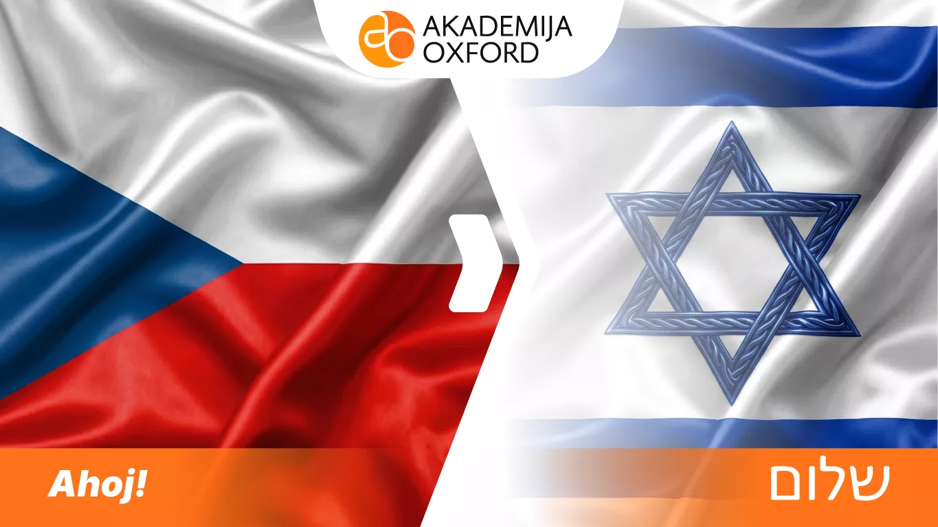 Prevod materijala sa češkog na hebrejski jezik