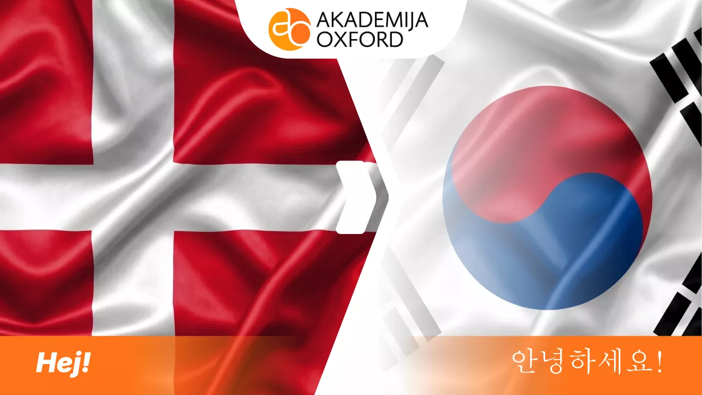 Prevodi sa danskog na korejski jezik