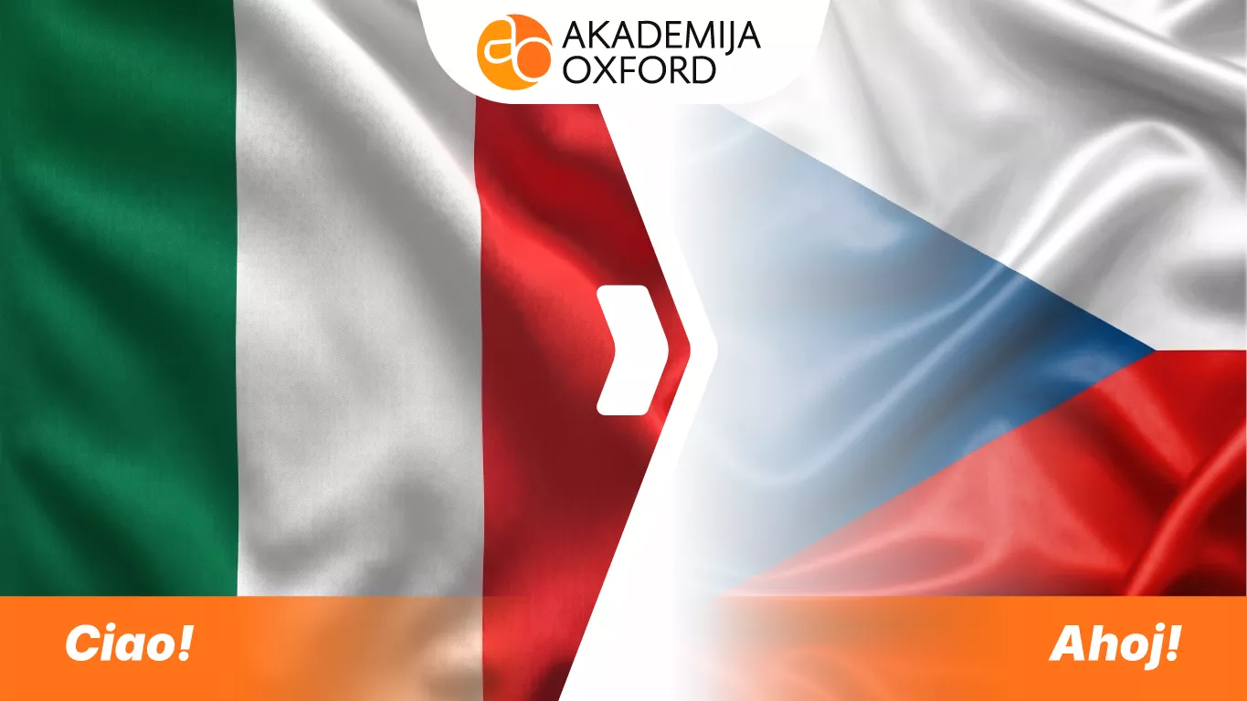 Prevod sa italijanskog na češki jezik