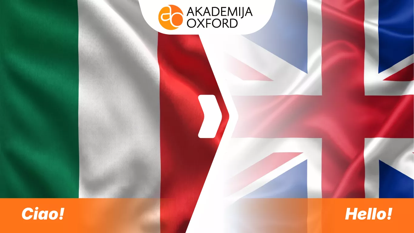 Prevod materijala sa italijanskog na engleski jezik