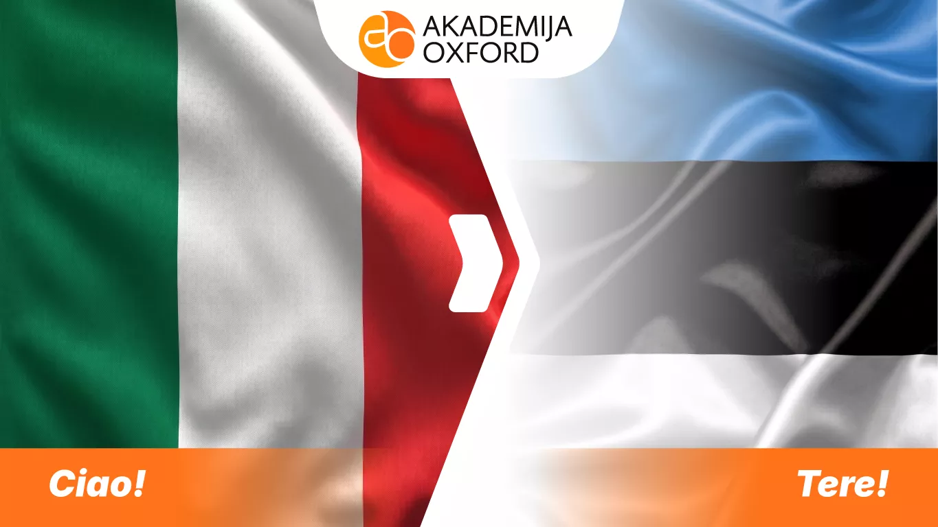 Prevod tekstova sa italijanskog na estonski jezik
