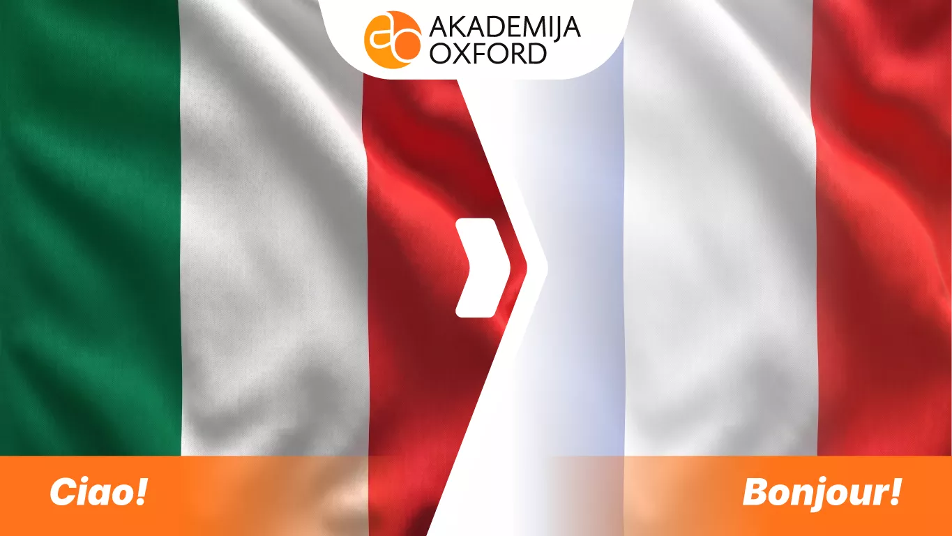 Prevodi sadržaja sa italijanskog na francuski jezik
