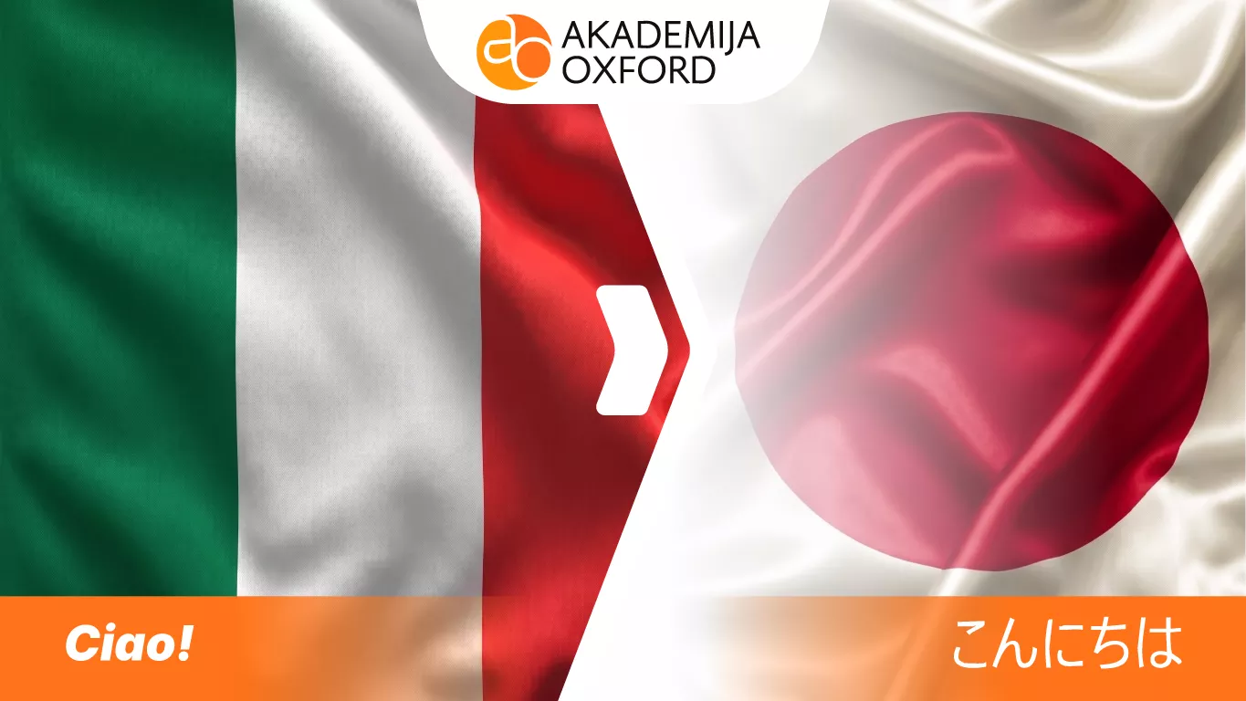 Prevod tekstova sa italijanskog na japanski jezik