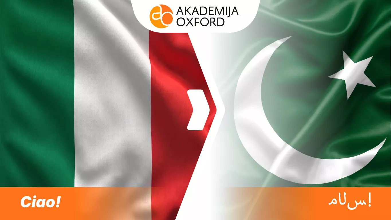 Prevod sadržaja sa italijanskog na urdu jezik
