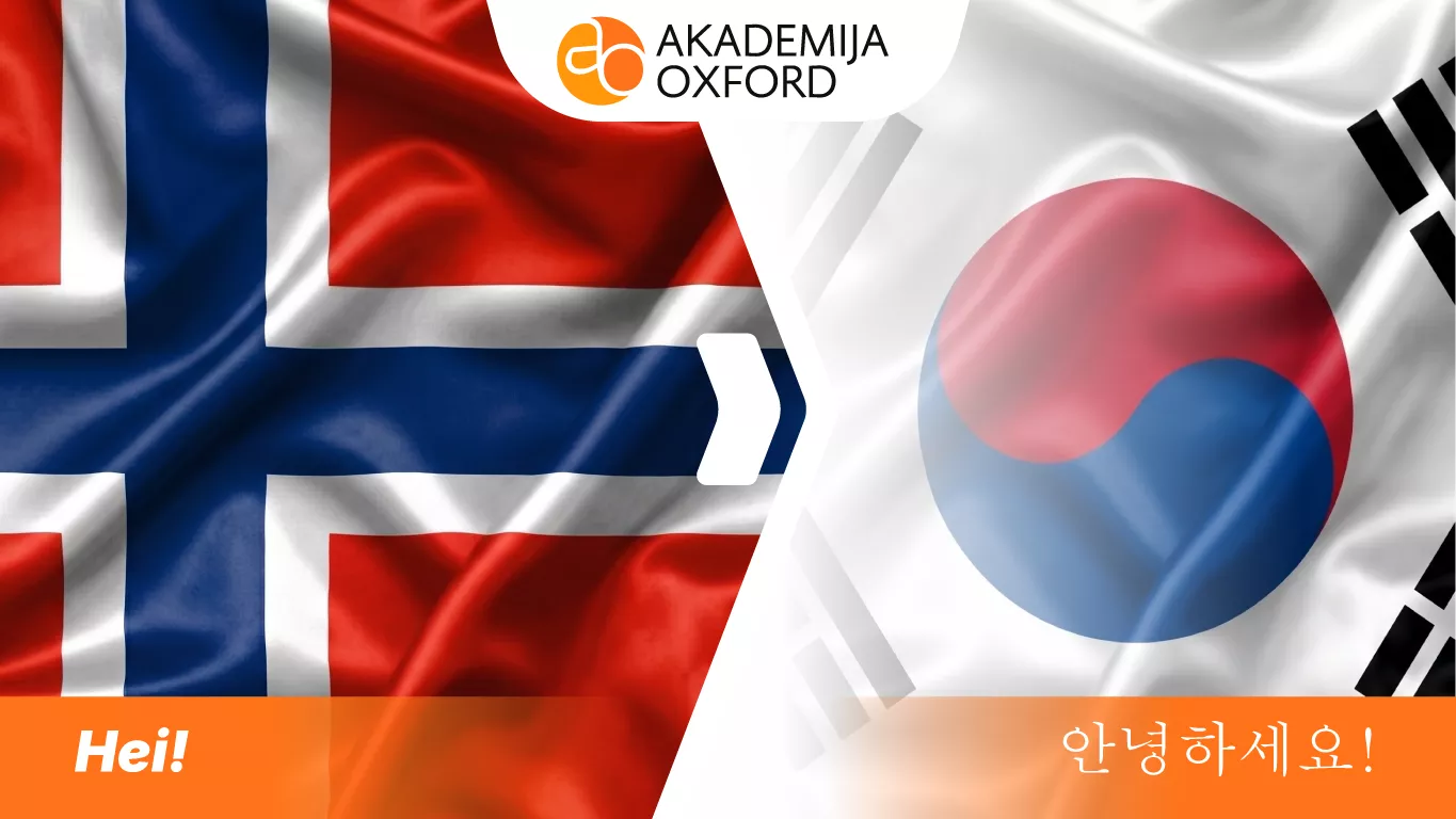 Prevod sa norveškog na korejski jezik