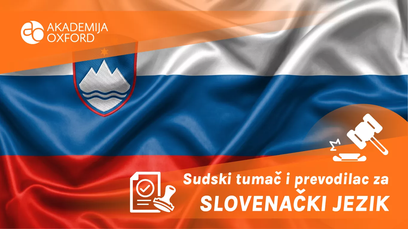 Sudski tumač i prevodilac za slovenački jezik