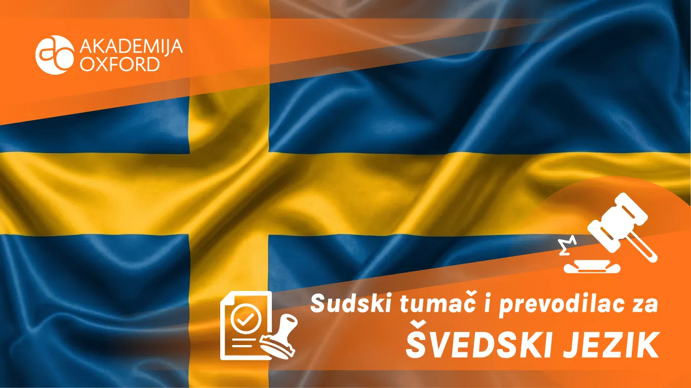 Sudski tumač i prevodilac za švedski jezik