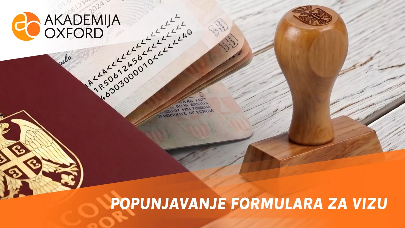 Popunjavanje formulara za vizu