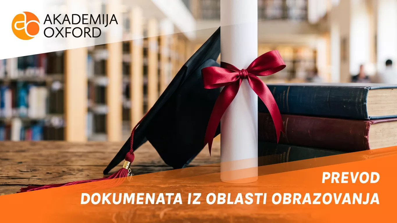 Prevod dokumenata iz oblasti obrazovanja