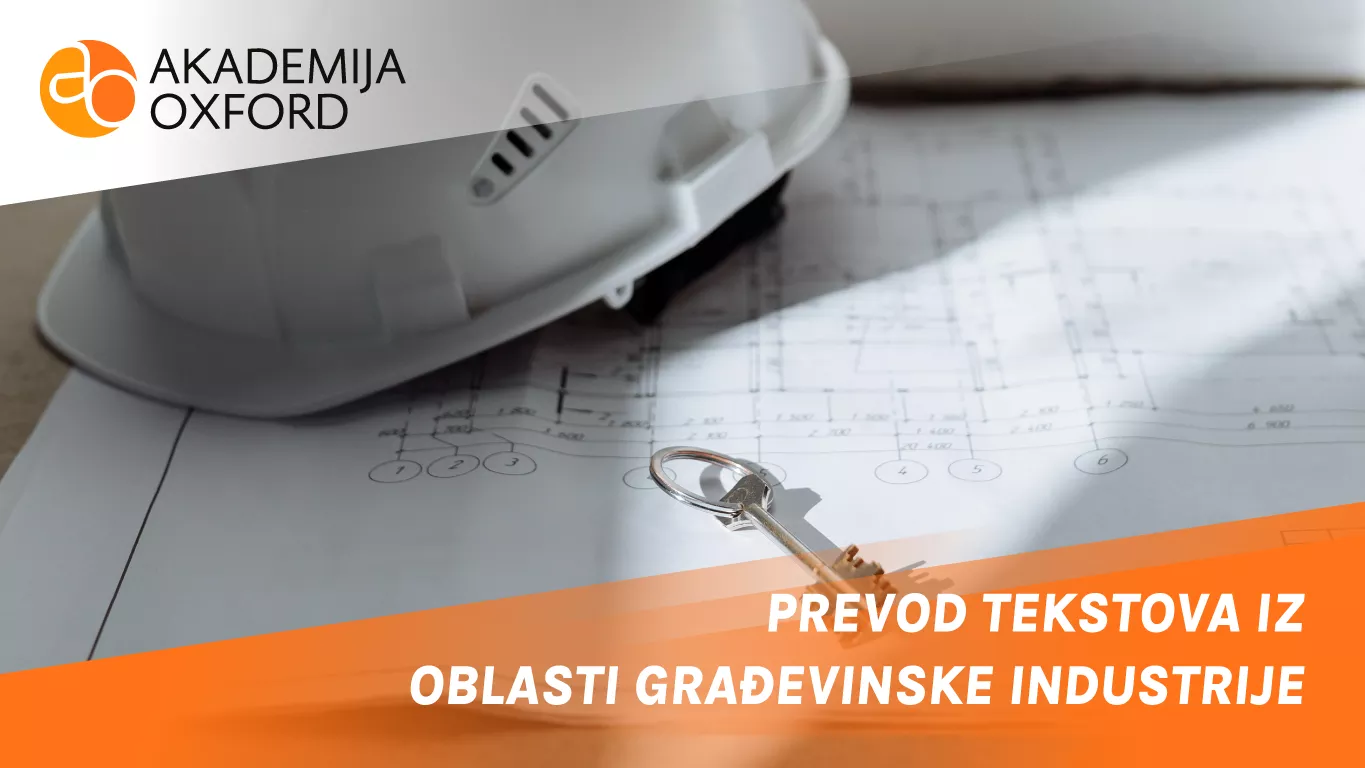 Prevod tekstova iz oblasti građevinske industrije