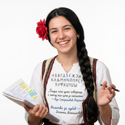 Test iz srpskog jezika za osmake - priprema za završni ispit Test iz srpskog jezika za osmake - priprema za završni ispit