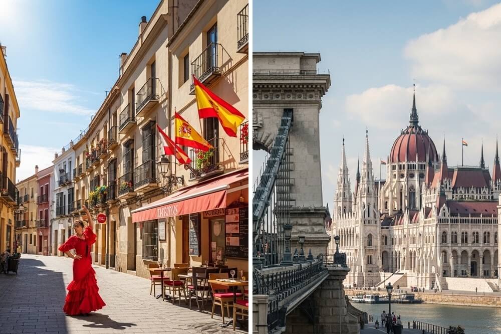 Jezikom kroz Španiju i Mađarsku