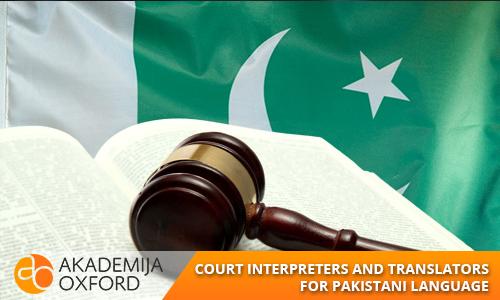 Court interpreter and translator for Pakistani Language