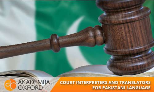 Court interpreter and translator for Pakistani
