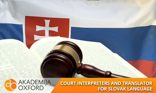 Court Interpreter and Translator for Slovak Language