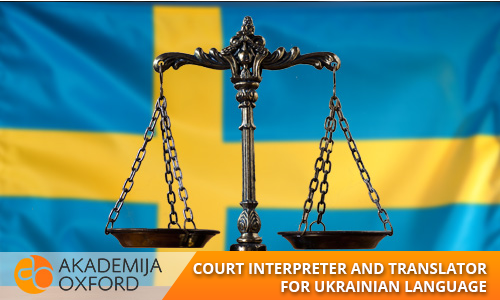 Court interpreter and translator for Ukrainian