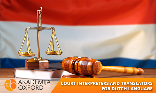 Court Interpreter for Dutch language