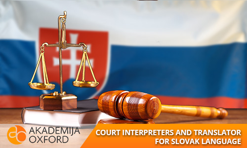 Court Interpreter for Slovak Language