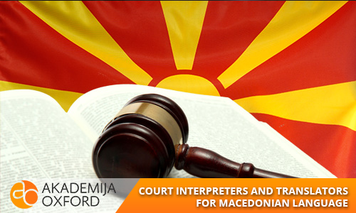 Court Translator for Macedonian Language