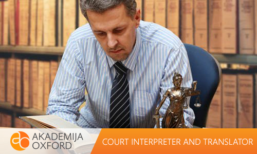 Court interpreters - Akademija Oxford