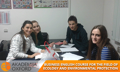 English Language Course For Ecology And Environmental Protection