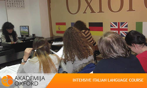 Intensive Course Of Italian Language