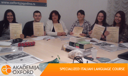 Italian Language  Specialized  Course