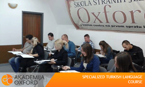 Professional Language Course Of Turkish