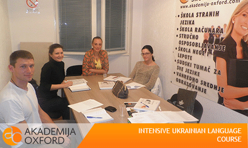 Intensive Language Course Of Ukrainian