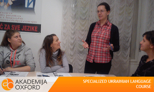 Specialized Professional Course Of Ukrainian Language