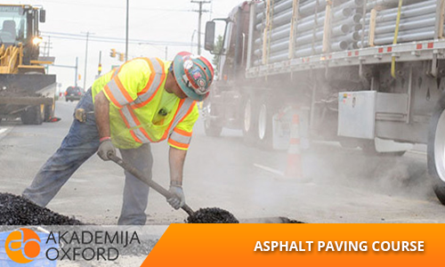 Asphalt paving Training