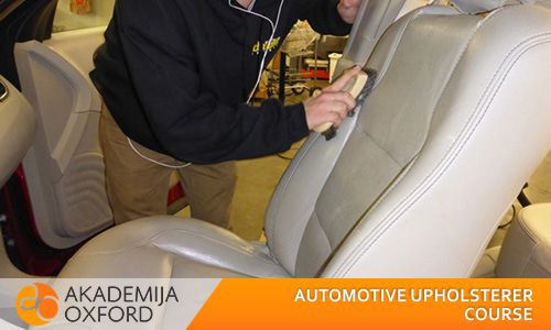 Automotive upholsterer course and training