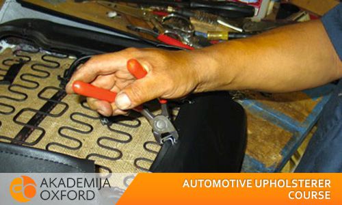 Automotive upholsterer training