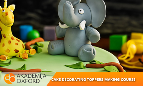 Cake decorating toppers making course
