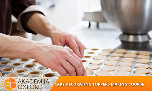 Cake decorating toppers making