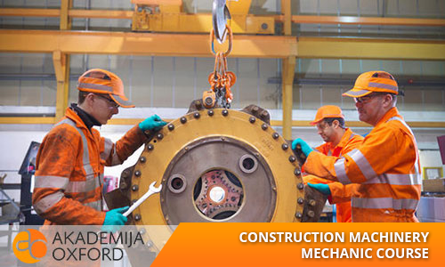 Professional trainings and courses Construction machinery mechanic