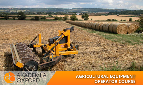 course for Agricultural equipment operator