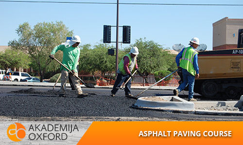 course for Asphalt paving