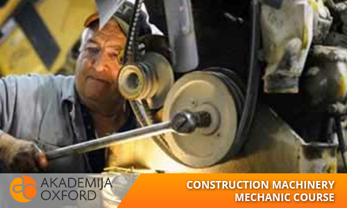 Construction machinery mechanic training